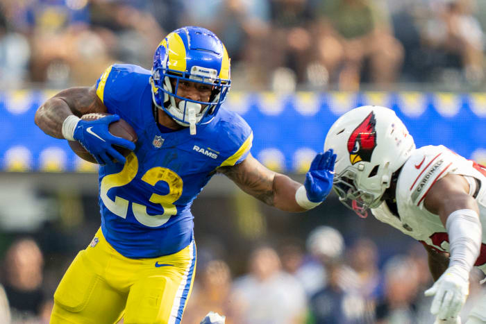 Los Angeles Rams running back Kyren Williams will make his injury return versus the Arizona Cardinals, the same team he initially hurt his ankle against.